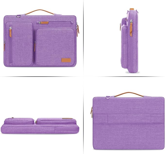 MOSISO 360 Protective Laptop Shoulder Bag, 15-15.6 inch Computer Bags Compatible