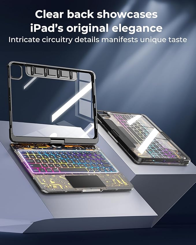 TSQQST Clear Wireless Keyboard Case
