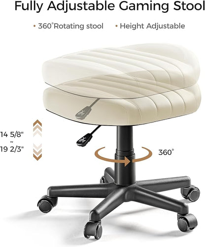 EUREKA ERGONOMIC Multi-Use Foot Stool, Height Adjustable Footrest Stool