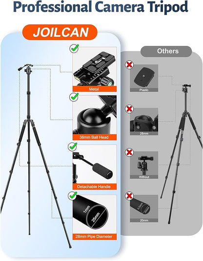 JOILCAN Camera Tripod, Heavy Duty Tripod
