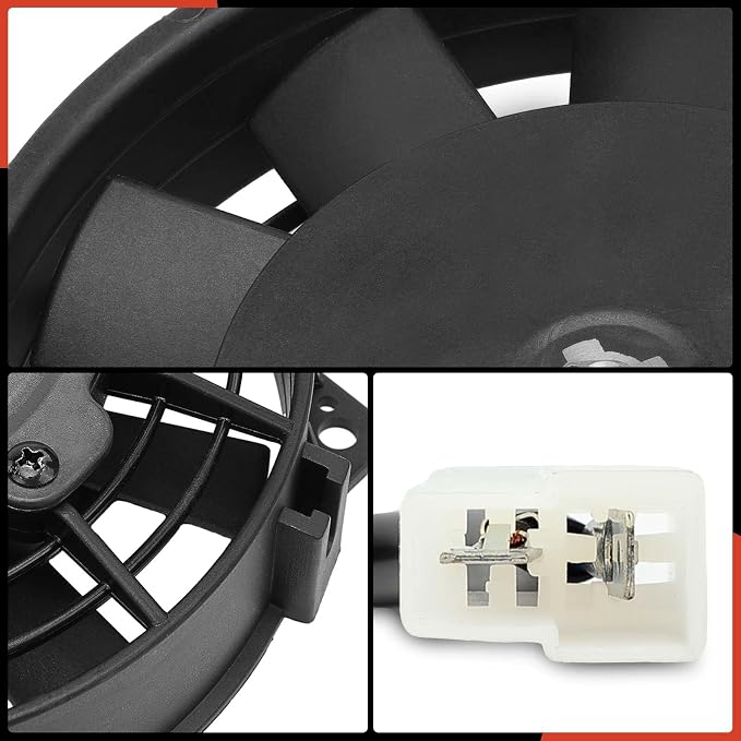 A-Premium 6.5'' 6.5 inch Slim Fan Pull Universal Electric Radiator Cooling Fan