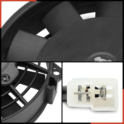 A-Premium 6.5'' 6.5 inch Slim Fan Pull Universal Electric Radiator Cooling Fan