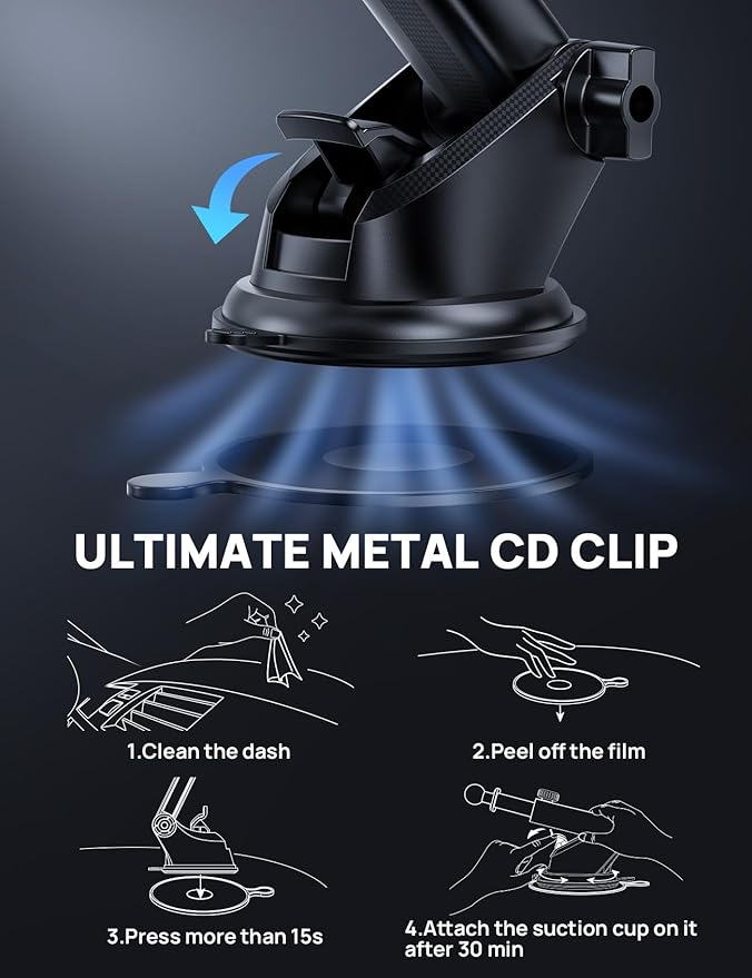 Adjustable Windshield Phone Mount
