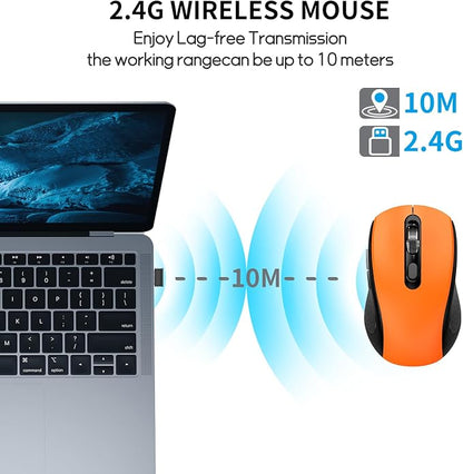 Wireless Mouse With Side Buttons Suitable