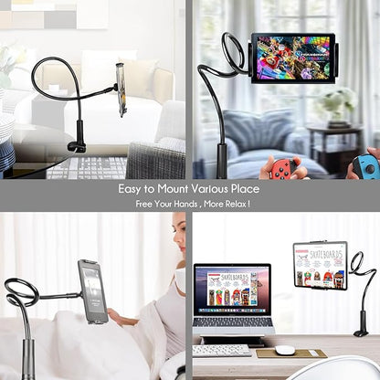 Gooseneck Tablet Phone Holder | Kindle Stand Holder