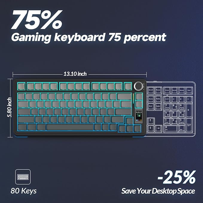 AULA S75 PRO Wireless Gaming Keyboard