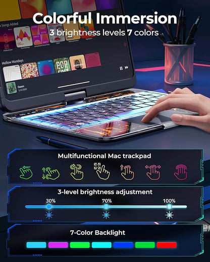 TSQQST Clear Wireless Keyboard Case
