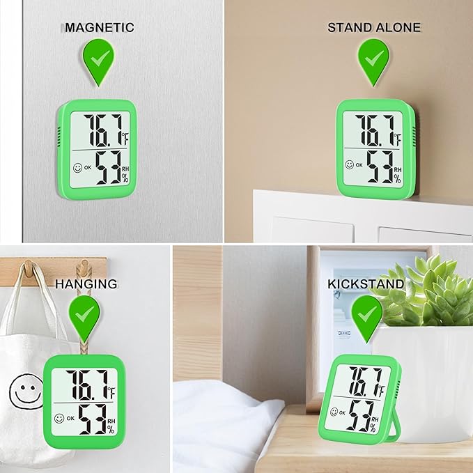 Antonki 2 Pack Room Thermometer