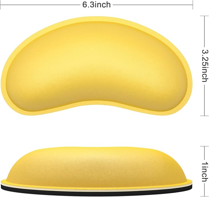 Dapesuom Mouse Wrist Rest, Ergonomic Memory Foam Mouse Wrist