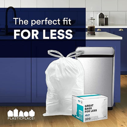Plasticplace Trash Bags, Compatible