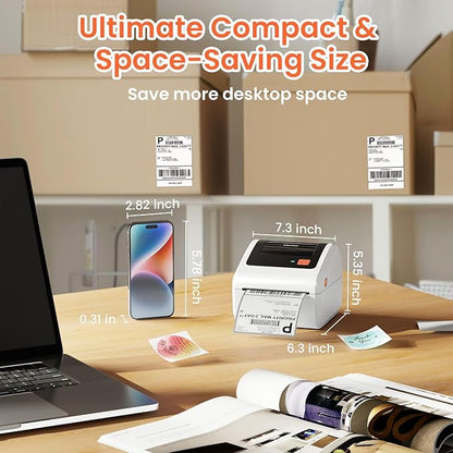 Bluetooth Thermal Shipping Label Printer