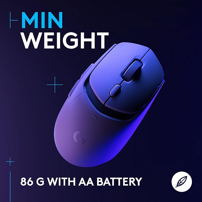 Logitech G309 Lightspeed Wireless Gaming Mouse, Lightweight, LIGHTFORCE Switches