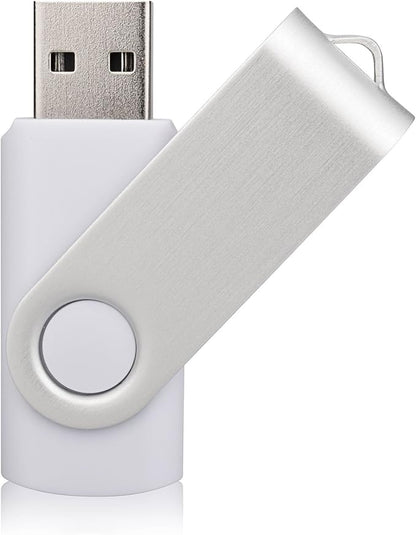 Aiibe 10 Pack 64 GB USB Flash Drives Thumb Drive Jump Drives 64GB 2.0 Flash