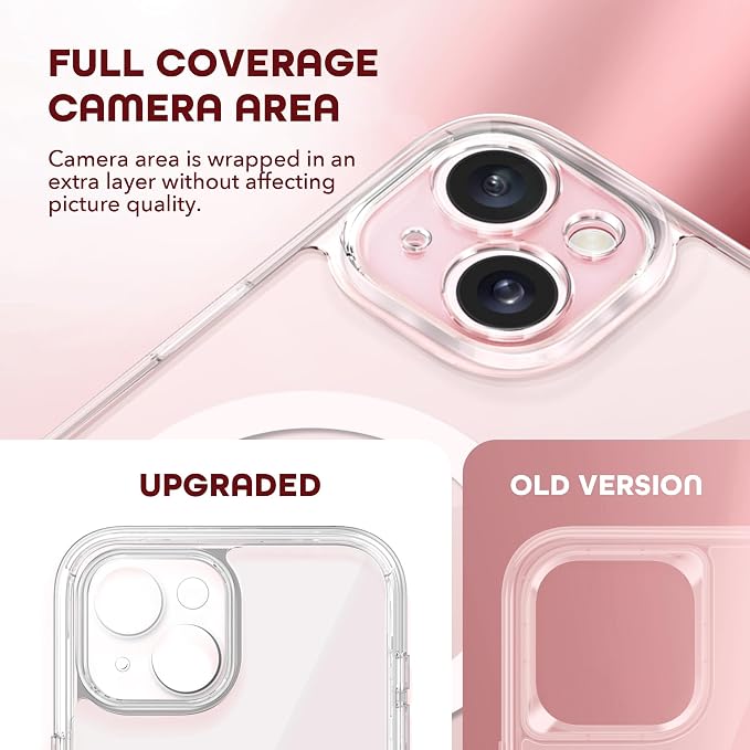 Magnetic for iPhone 15 Plus Case, Compatible