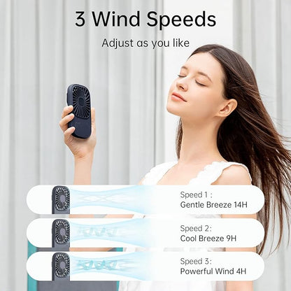 JISULIFE Handheld Mini Lash Fan