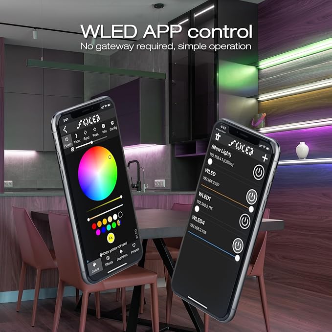 GLEDOPTO WLED ESP32 Mini LED Strip Controller RGB IC Digital