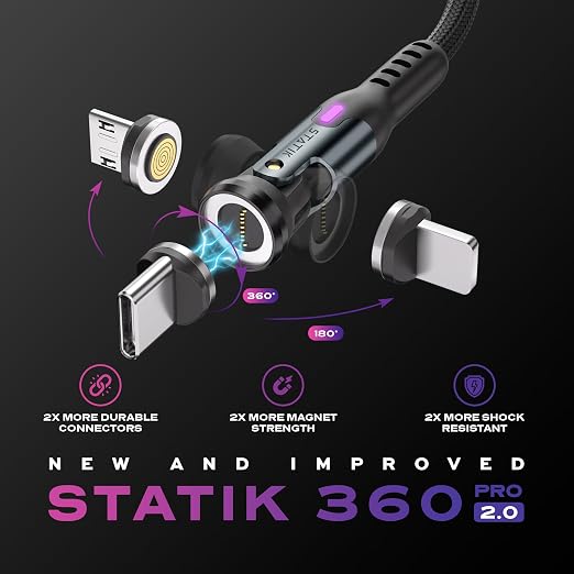 Statik 360 Pro Magnetic Charging Cable