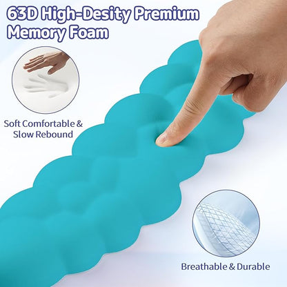 Cloud Wrist Rest Keyboard, Cloud Keyboard Wrist Pad Set