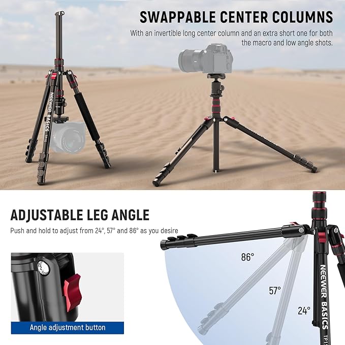 NEEWER Basics Camera Tripod Monopod