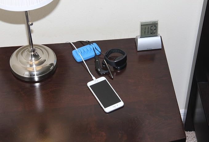 Heaviest Cable Organizer on The Market! Compact and Weighted Desktop Cord