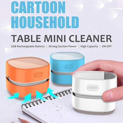 ODISTAR Desktop Vacuum Cleaner, Mini Table dust Sweeper Energy Saving