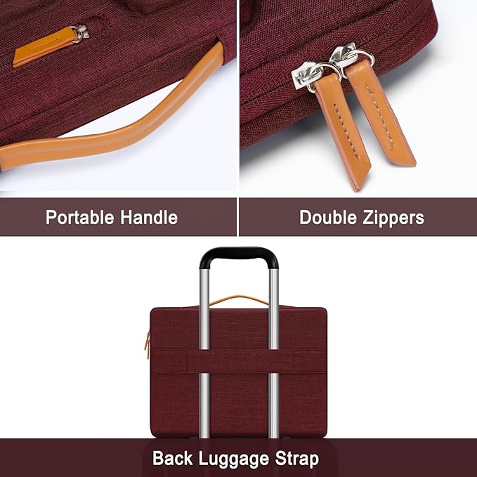 MOSISO 360 Protective Laptop Case 15 inch, 15 inch Laptop Sleeve Compatible