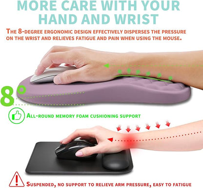 Ergonomic Mouse Pad Wrist Support