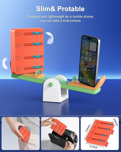 Charger for Nintendo Switch 2 and Switch 1 Controller, Horizontal Charging Dock
