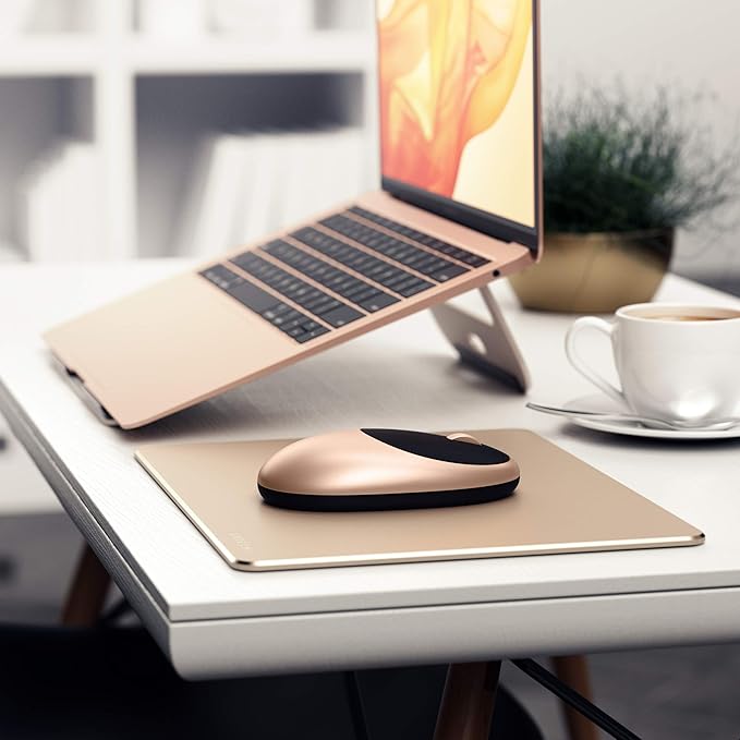 Satechi M1 Wireless Bluetooth Mouse, USB-C Rechargeable, Compact & Portable