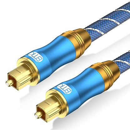 EMK Digital Optical Audio Cable Fiber Optical Toslink Cable SPDIF Audio Cable