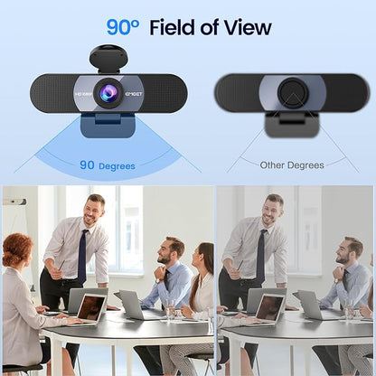 EMEET 1080P Webcam, C960 Web Camera