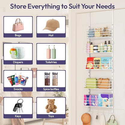 SWTYMIKI Over The Door Organizer