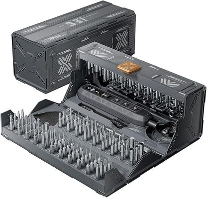 EZARC Electric Screwdriver Set, 181 in 1 Cordless Screwdriver, 3 Torque Settings
