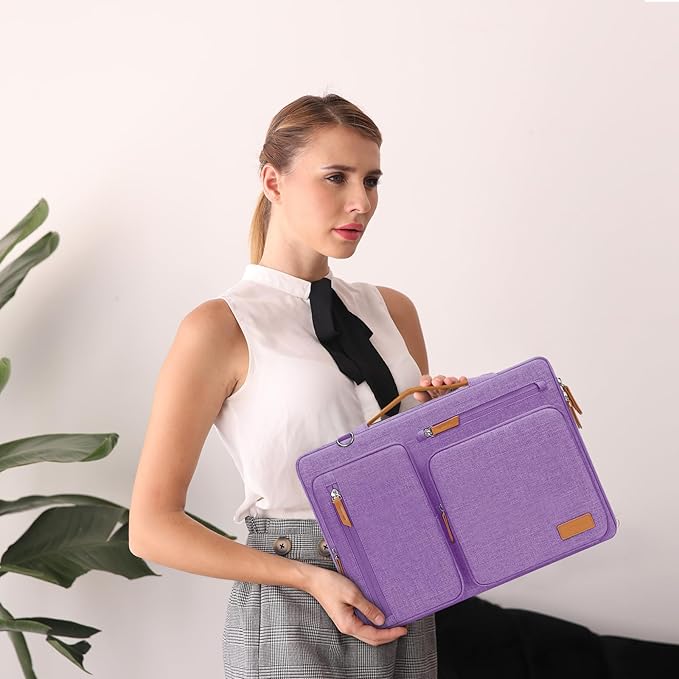 MOSISO 360 Protective Laptop Shoulder Bag, 15-15.6 inch Computer Bags Compatible