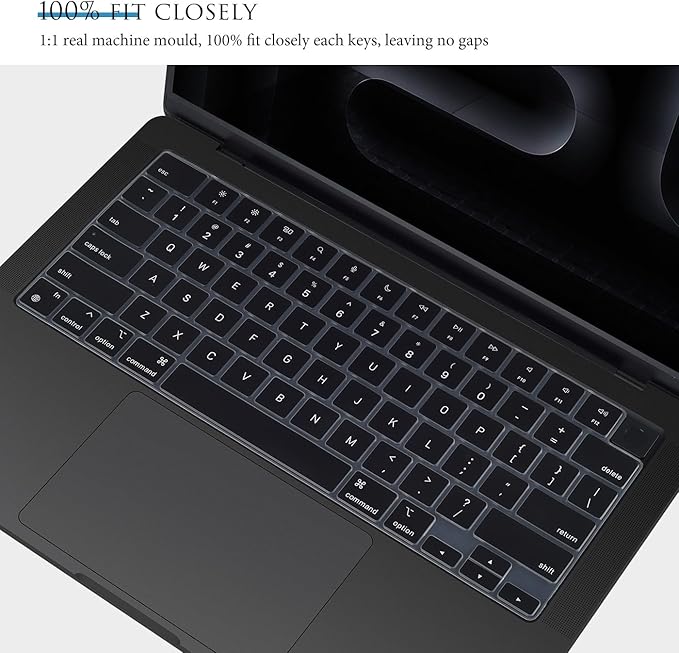 Keyboard Cover for 2024 2023 2022 2021 MacBook Pro 14 inch M4 M3 M2 M1 Pro/Max