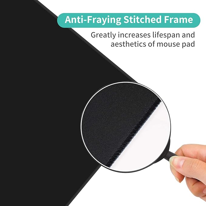 Dynippy Thin Extended Gaming Mouse Pad （31.5 * 11.8 * 0.08 inch）