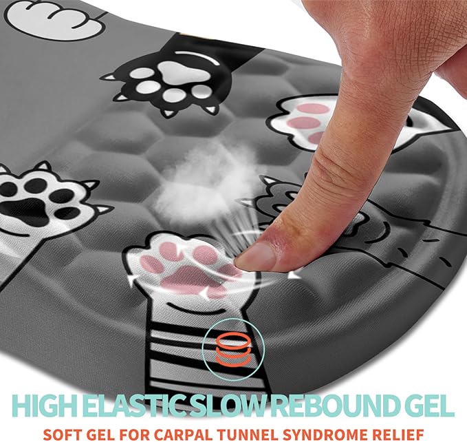 Ergonomic Mouse Pad Wrist Support
