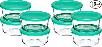 Anchor Hocking 2 Cup Glass Storage Containers