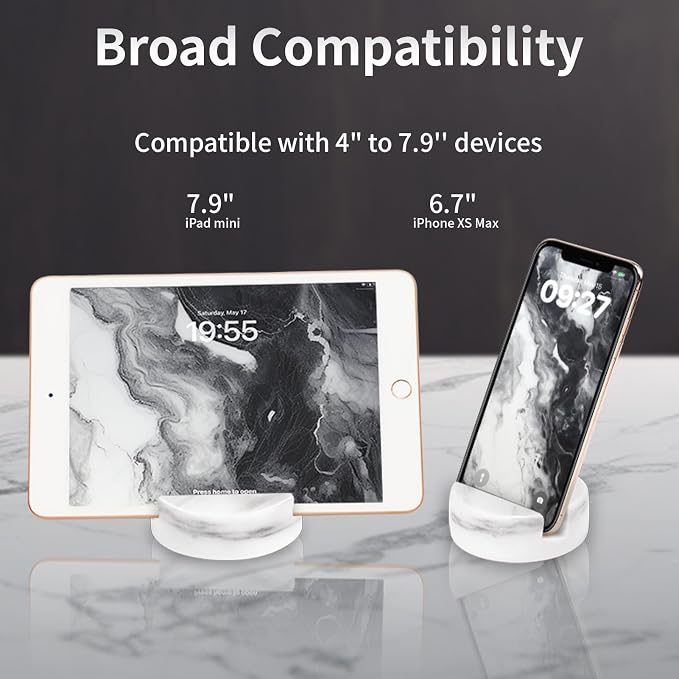 Marble Phone Stand for Desk