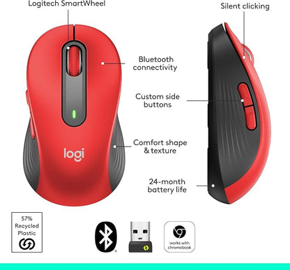 Logitech Wireless Mouse Signature M650 L Full Size
