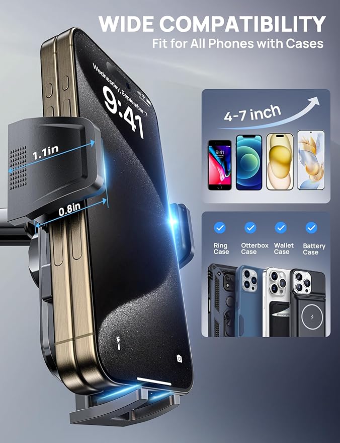 Adjustable Windshield Phone Mount