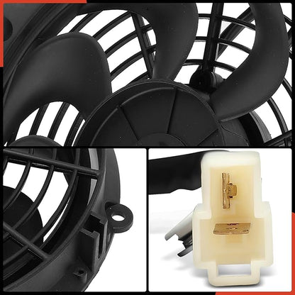A-Premium 10'' 10 inch Universal Slim Fan Electric Radiator Cooling Fan Assembly
