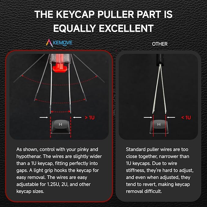 KEMOVE P10 2-in-1 Switch Puller Keycap Puller