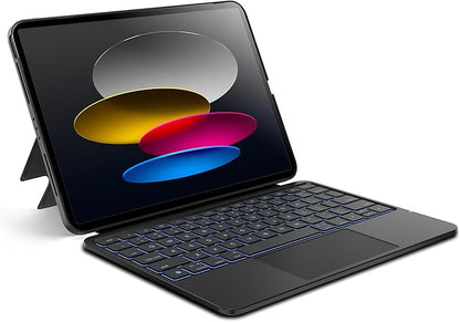 Detachable Keyboard Case for Apple iPad 11th Gen 2025 & iPad 10th Generation: