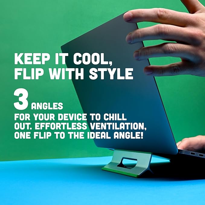 Steepy Portable Laptop Stand for Desk – Adjustable Height, & Portable Laptop