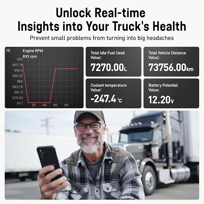 ANCEL HD110 Heavy Duty Truck Scanner