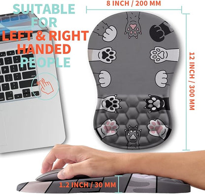 Ergonomic Mouse Pad Wrist Support