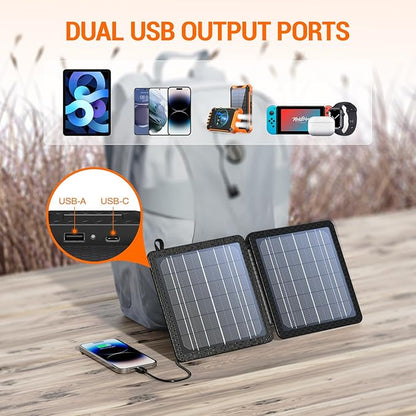 GOODaaa 10W Portable Solar Charger