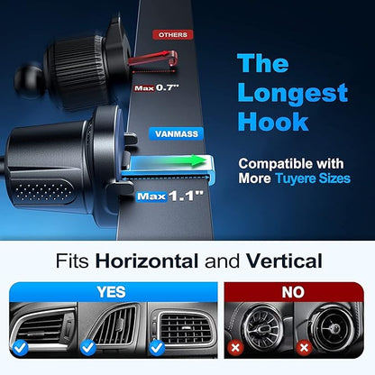 VANMASS Car Phone Holder Cell Phone Mount