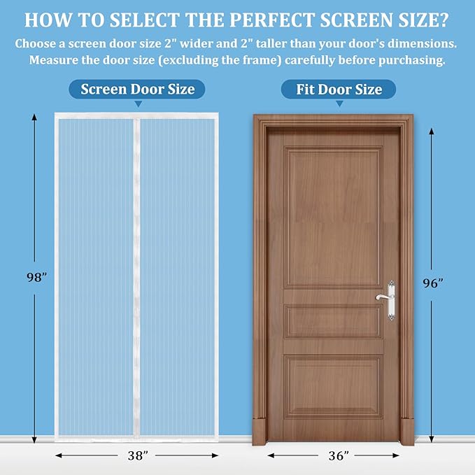 Magnetic Screen Door